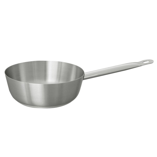 Schneider Gastro Sauteuse 1,2 Liter 18/10 Edelstahl Induktionstopf Ø 18 cm mit Sandwichboden