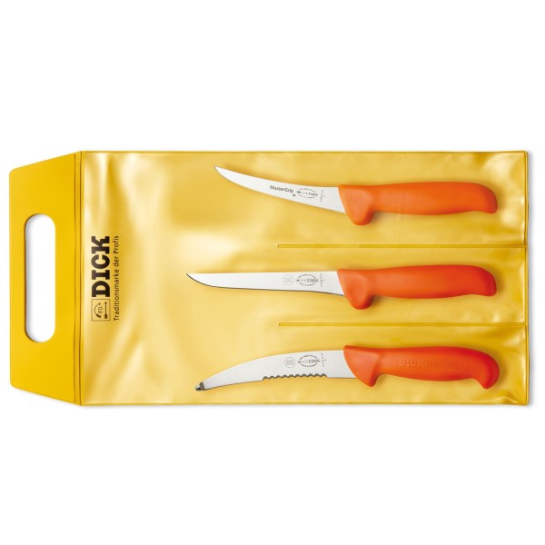Dick Messerset Jäger 3-teilig "Outdoor" Serie Ergo/MasterGrip - Art.-Nr. 8255620