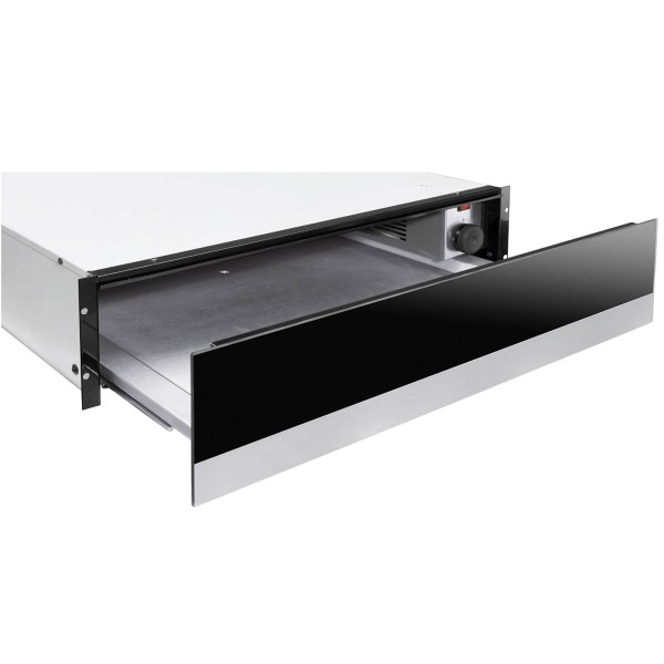 Oranier schwarze Edelstahl Einbau Wärmeschublade für Herde 60 cm WS 9801