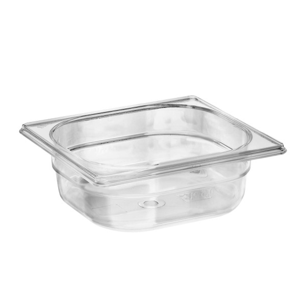 Schneider GN-Behälter 1/6 aus Polycarbonat 6.5 cm tiefer Gastronorm Einsatz