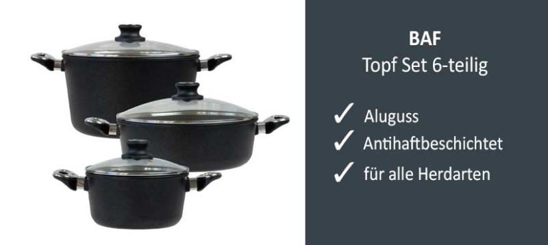 Topfsets kaufen – Kochtopf-Sets für Alltag & Vorrat