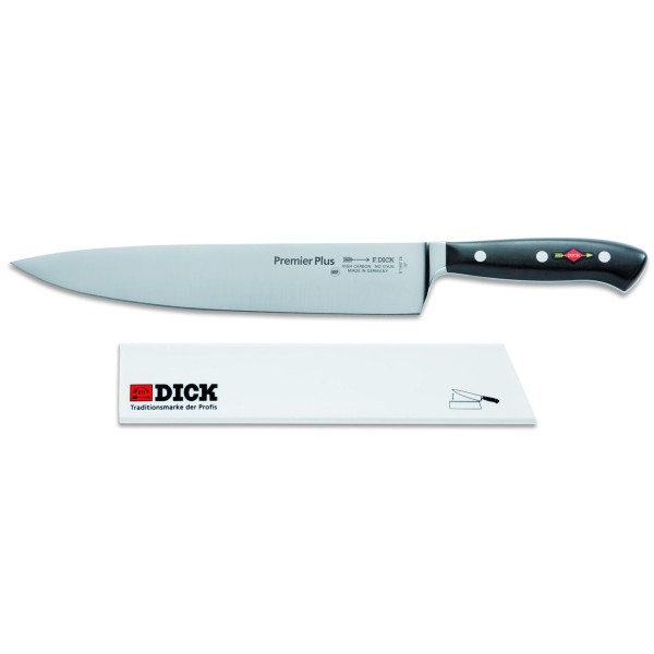 Dick Premier Plus großes geschmiedetes Kochmesser 26 cm Schneide & Klingenschutz