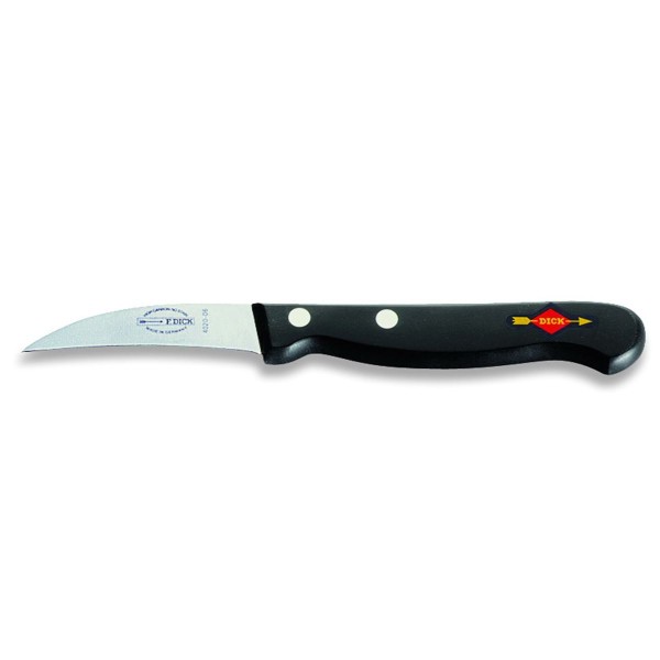 Dick 8402006 Superior Schälmesser schwarz 6 cm