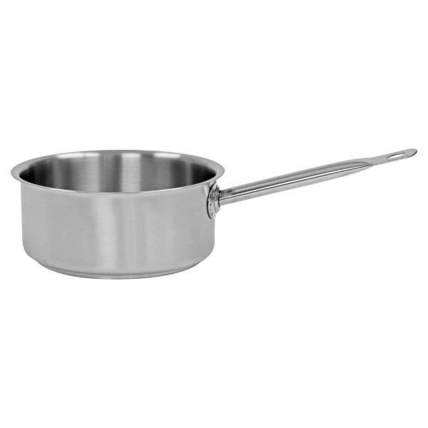 Schneider Gastro Stielkasserolle 2 Liter 18/10 Edelstahl Induktionstopf Ø 18 cm mit Sandwichboden