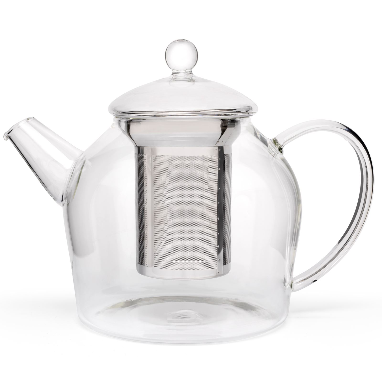 große Liter Teekanne Bredemeijer 1.2 | MM-ComSale Glas aus Edelstahl-Siebeinsatz mit