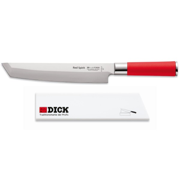 DICK Red Spirit Tanto Universalmesser 21 cm mit Klingenschutz bis 21 cm Klingenlänge