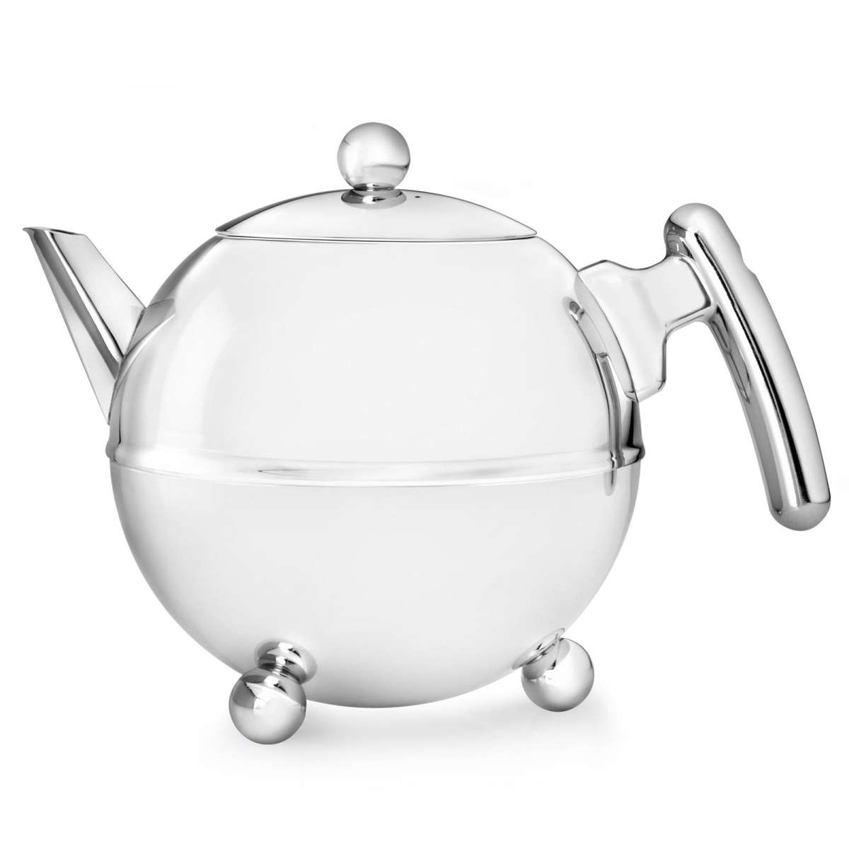 Bredemeijer Große Gläserne Einwandige Teekanne 1.5 Liter Set