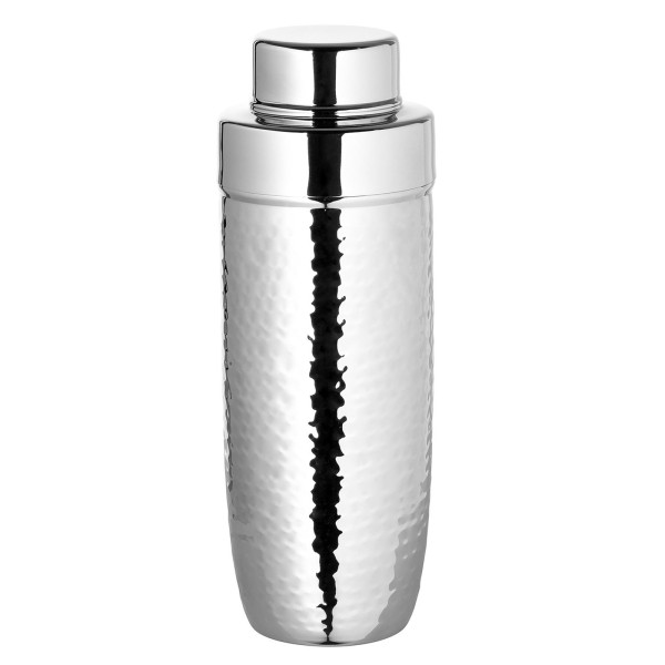 Fink Cocktailshaker 24 cm gehämmerter Edelstahl - ideal zum Mixen von Cocktails - Art.-Nr. 154019