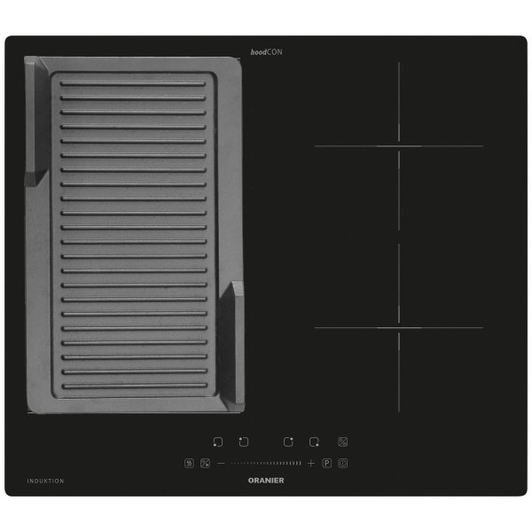 Oranier autarkes Kochfeld FlexX-Induktion 60 cm KXI460 mit Brückenfunktion & Grillplatte Modell 1