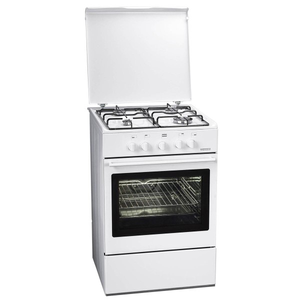 Oranier Standherd Gas 4-flammig F 2355 weiß 55 cm