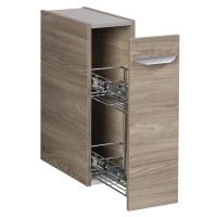 Vorschau: Fackelmann schmaler Bad Unterschrank 20 cm Apothekerauszug Luxor braun - Bild 1 Vorschau: Fackelmann schmaler Bad Unterschrank 20 cm Apothekerauszug Luxor braun - Bild 1