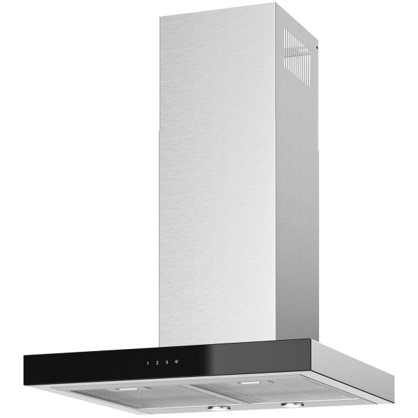 Oranier Umluft Wandhaube 60 cm Edelstahl Dunsthaube mit Glasfront SIRIA60E1