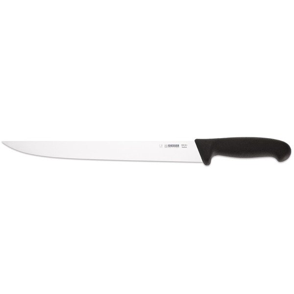 Giesser großes Stechmesser 30 cm gerader Klingenrücken & starke Messerklinge schwarz - Art.-Nr. 3005 30