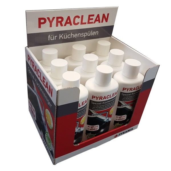 Pyramis Reinigungsmittel, 9er Set Pyraclean
